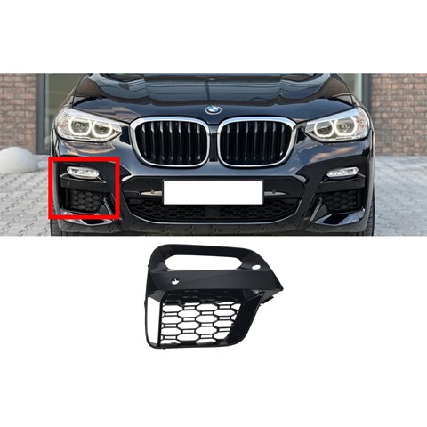 Решітка переднього бампера, права 51118092758 BMW