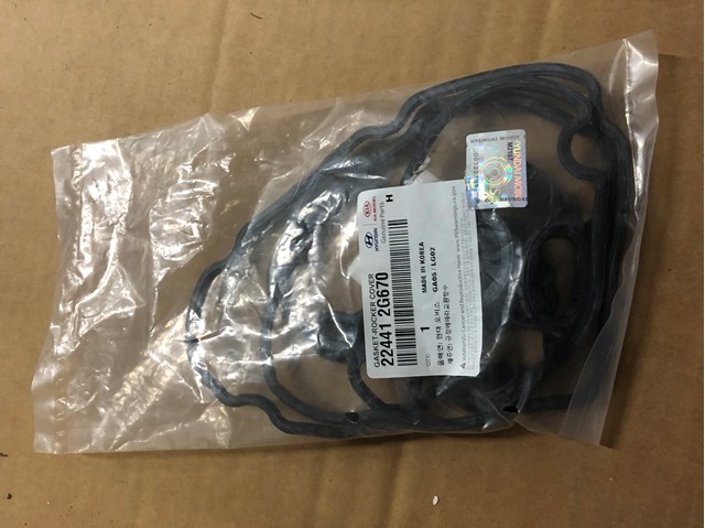 Прокладка клапанної кришки двигуна 224412G670 HYUNDAI