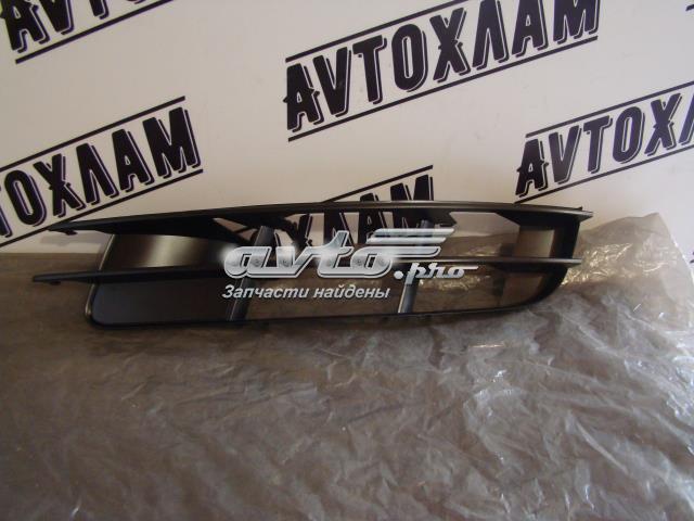 Решітка переднього бампера, ліва 4L0807681 VAG
