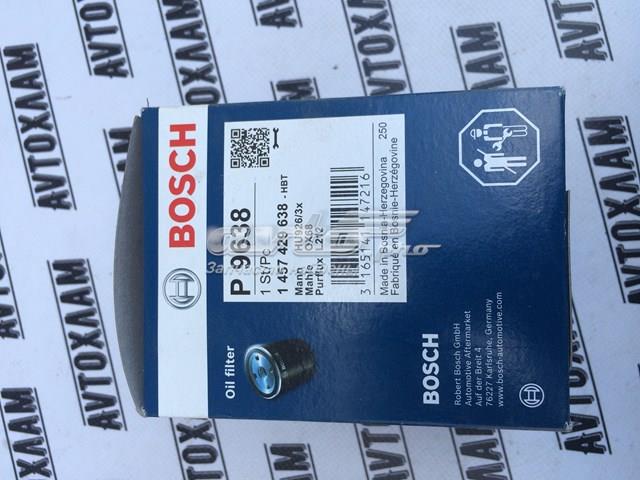 Фільтр масляний P9638 BOSCH
