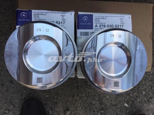 Поршня на 1 циліндр, STD A2760305217 MERCEDES