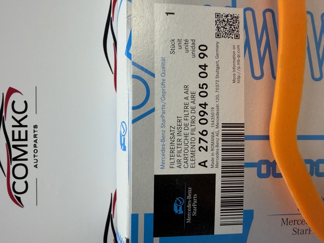 Фільтр повітряний A276094050490 MERCEDES