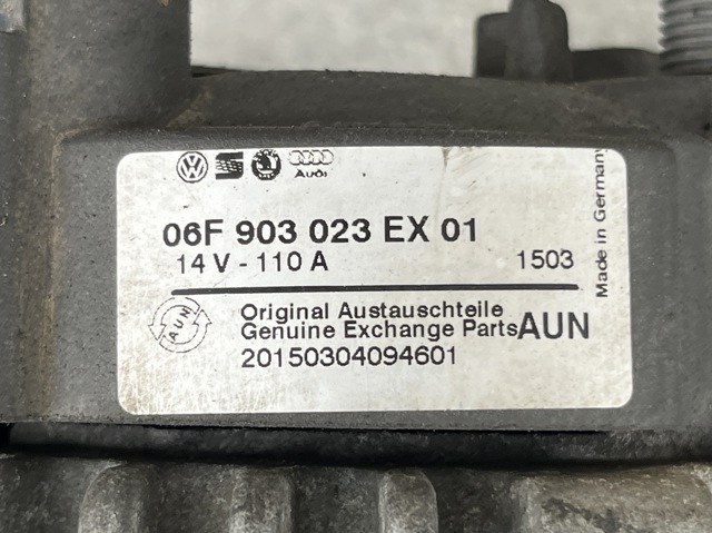 Генератор автомобільний 06F903023C VAG