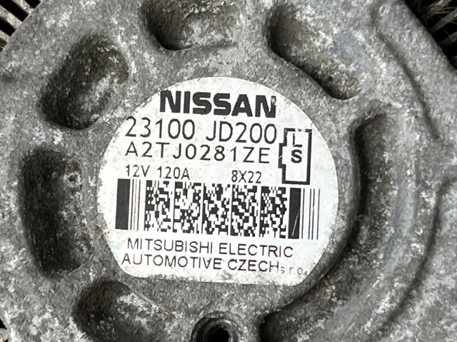 Генератор автомобільний 23100JD200 NISSAN