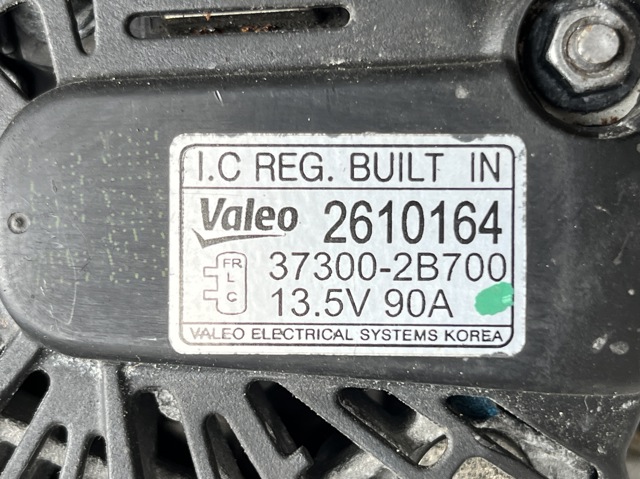 Авто генератор 2610164 VALEO