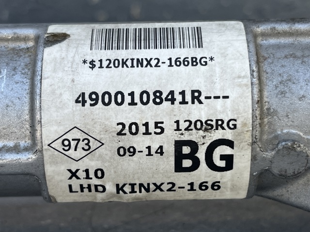 Рейковий рульовий механізм 490012121R RENAULT