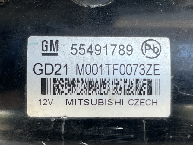Стартер автомобільний 55570068 OPEL