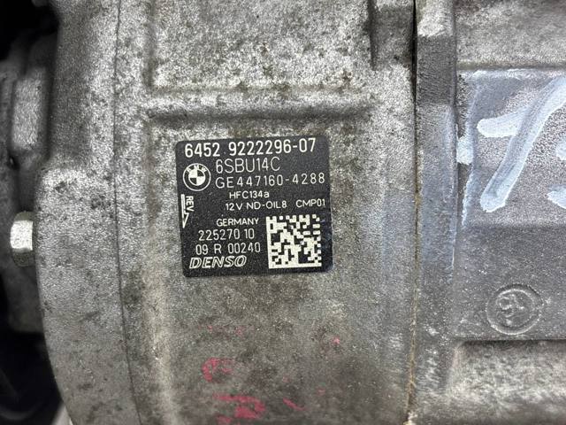 Компресор системи кондиціювання 64529222296 BMW