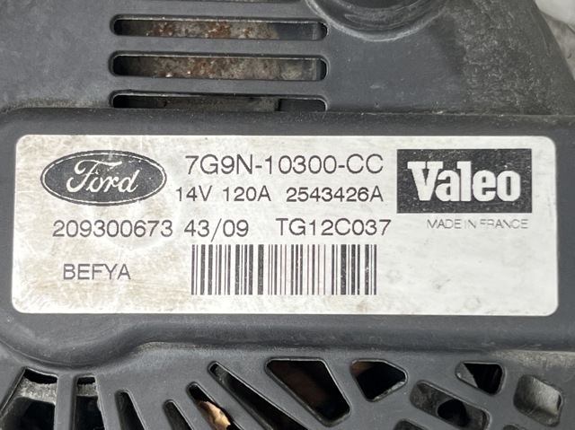 Генератор автомобільний 7G9N10300CC FORD