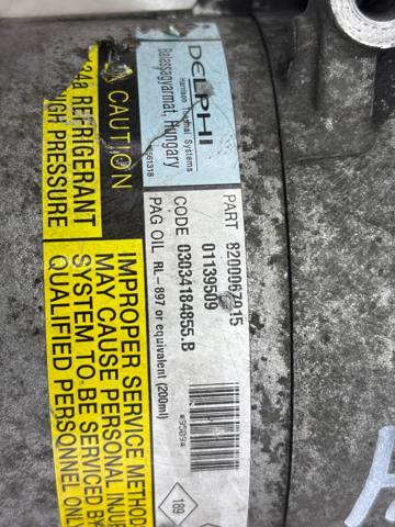 Компресор холодоагенту 8200067915 RENAULT
