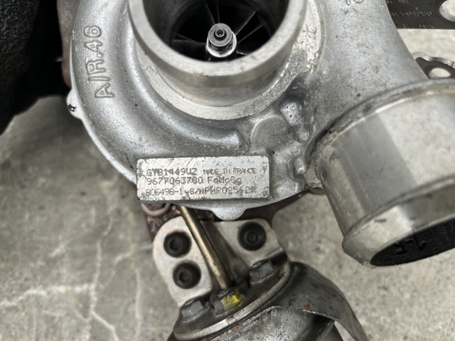 Турбонаддув 9677063780 FORD