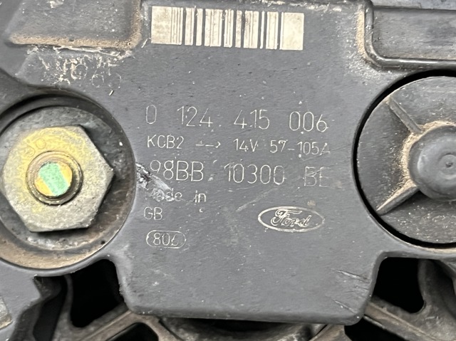 Генератор 98BB10300BE FORD
