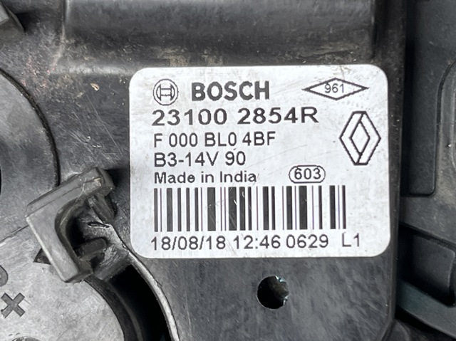Авто генератор F000BL0410 BOSCH