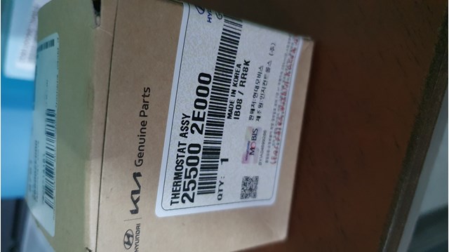 Автомобільний термостат 255002E000 HYUNDAI