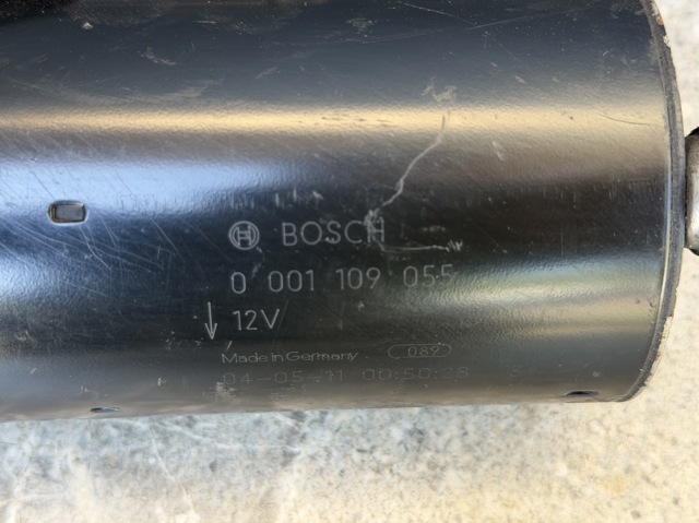Стартер автомобільний 0001109055 OPEL