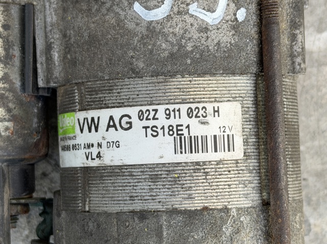 Стартер двигуна 02Z911023H VAG