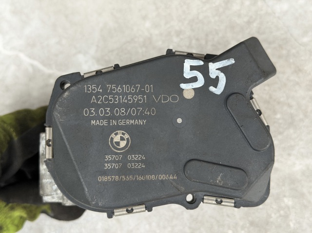 Дросільна заслінка в зборі 13547561067 BMW