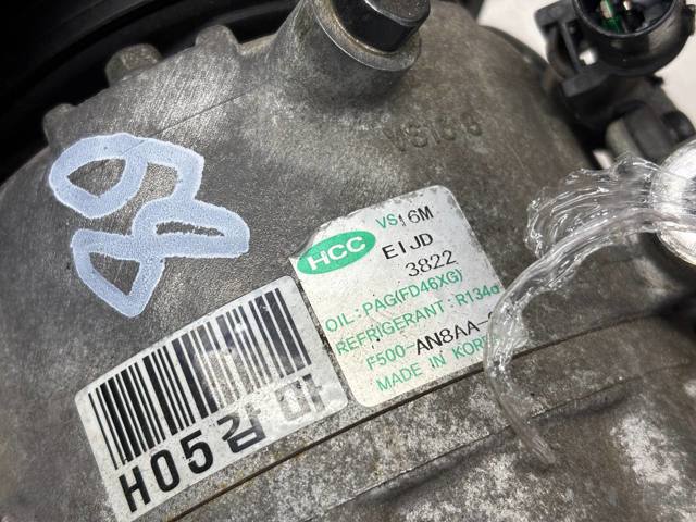 Компресор системи кондиціювання F500AN6AA07 HYUNDAI
