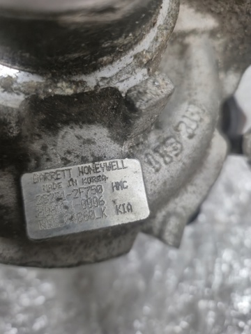 Турбонаддув 282312F750 HYUNDAI