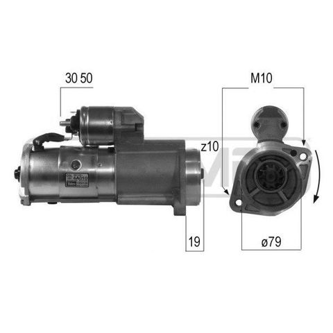 Стартер 220497A MESSMER