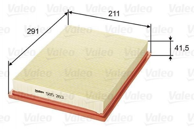 Фільтр повітряний 585263 VALEO
