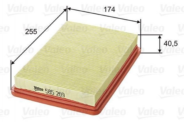 Фільтр повітряний 585269 VALEO