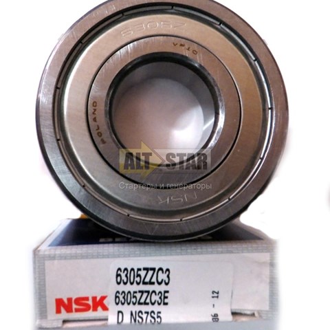 Підшипники на генератор 6305ZZC3E NSK