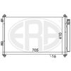 Конденсатор кондиціонера 667057 ERA