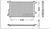 Радіатор системи охолодження кондиціонера DCN01011 DENSO