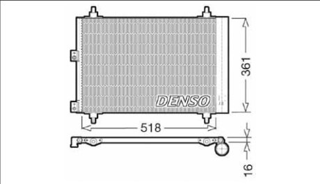 Конденсер DCN07006 DENSO
