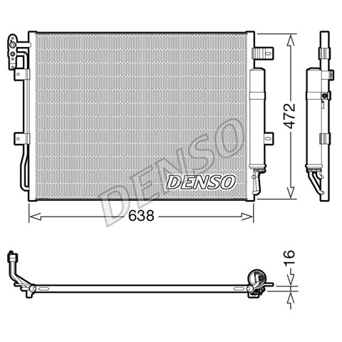 Конденсатор DCN14003 DENSO