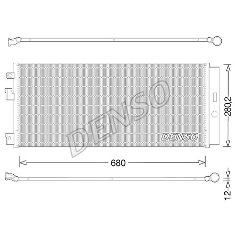 Конденсер DCN20023 DENSO