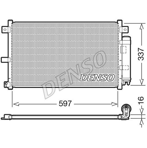 Конденсатор DCN44001 DENSO