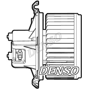 Двигун вентилятора пічки (обігрівача салону) DEA09073 DENSO