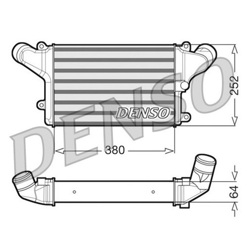 Буфер (бампер) задній DIT45003 DENSO