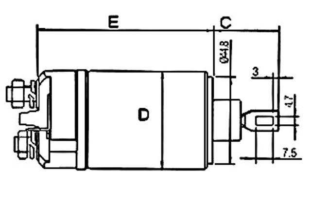 Контактор E3450 GHIBAUDI