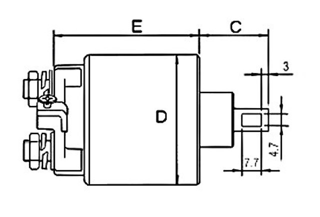 Контактор E8035 GHIBAUDI
