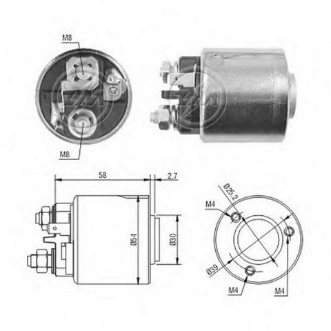Контактор ZM1491 ZM