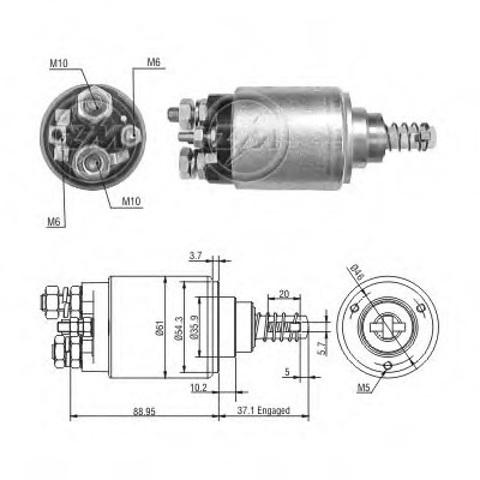 Контактор ZM1639 ZM
