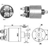 Реле втягує стартера ZM1710 ZM