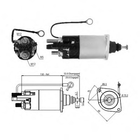 Контактор ZM1841 ZM