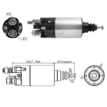 Втягуюче стартера ZM1842 ZM