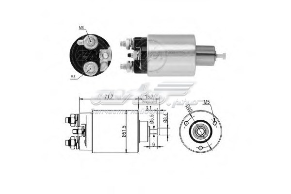 Контактор ZM1865 ZM