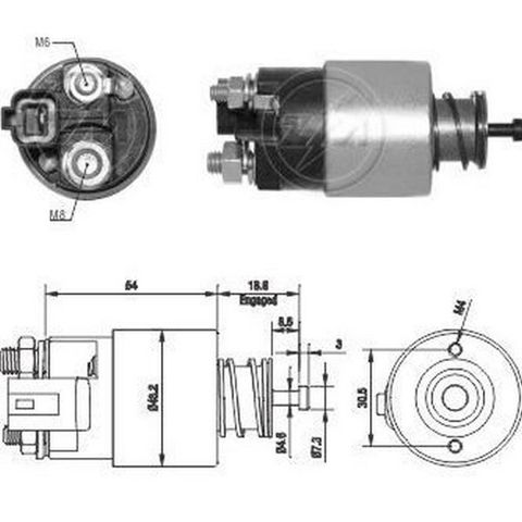 Втягуюче стартера ZM2391 ZM