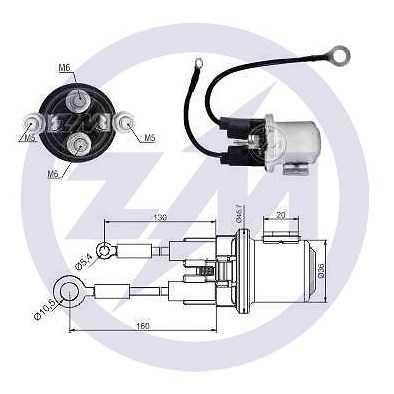 Втягуюче стартера ZM2408 ZM