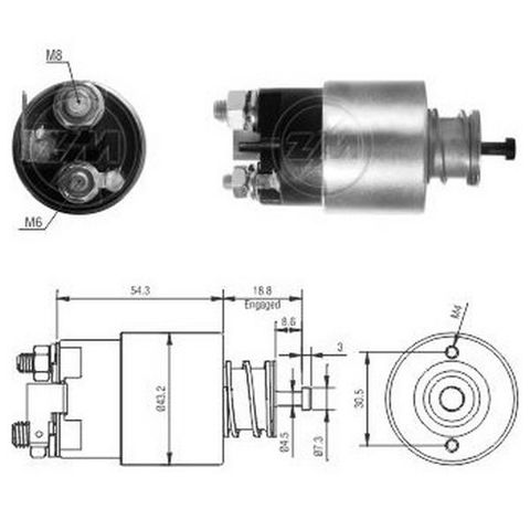 Контактор ZM3391 ZM