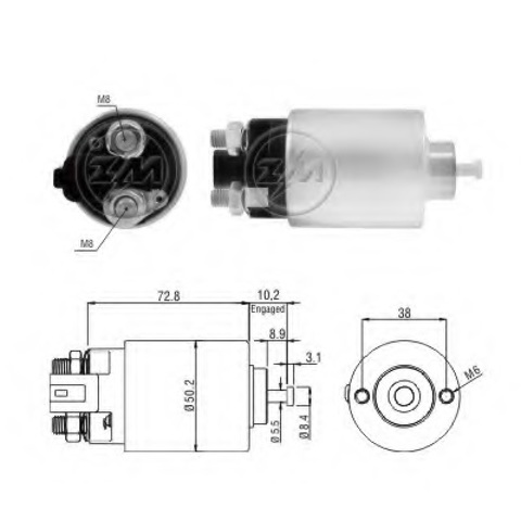 Контактор ZM392 ZM