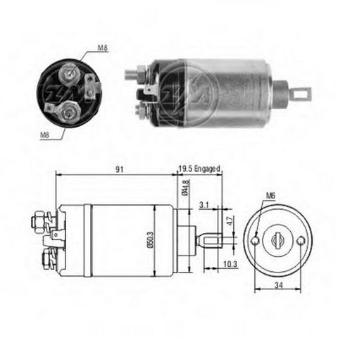 Контактор ZM521 ZM