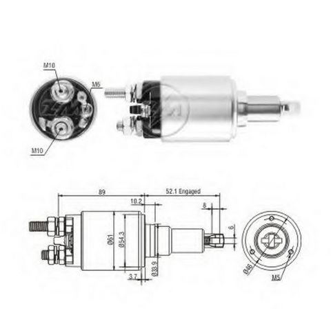 Контактор ZM5639 ZM
