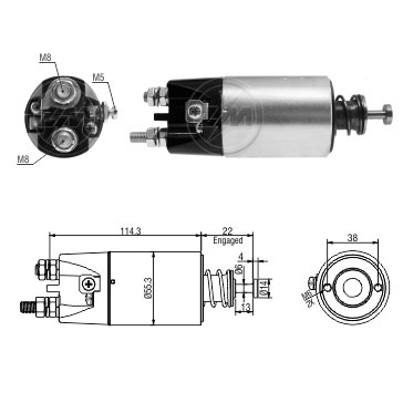 Контактор ZM5897 ZM